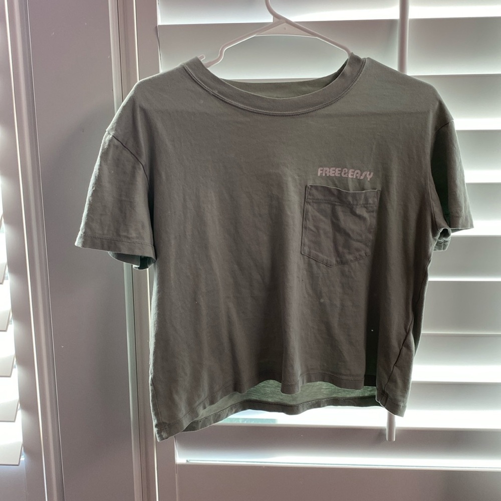 Madewell cropped tee